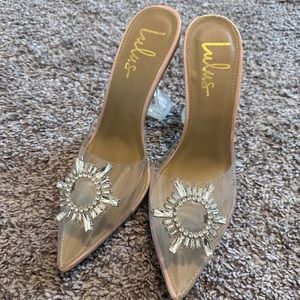 Lulus jewel pumps